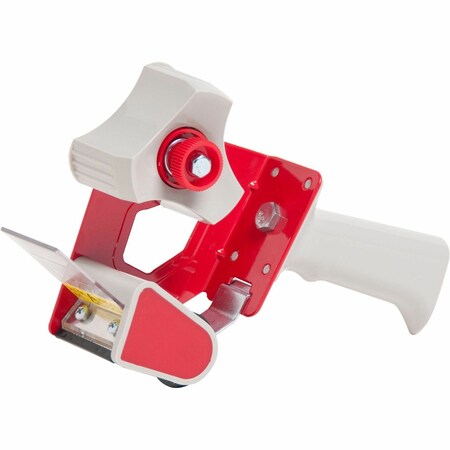 Business Source Pistol Grip Tape Dispenser, 3" Core, Red BSN16463
